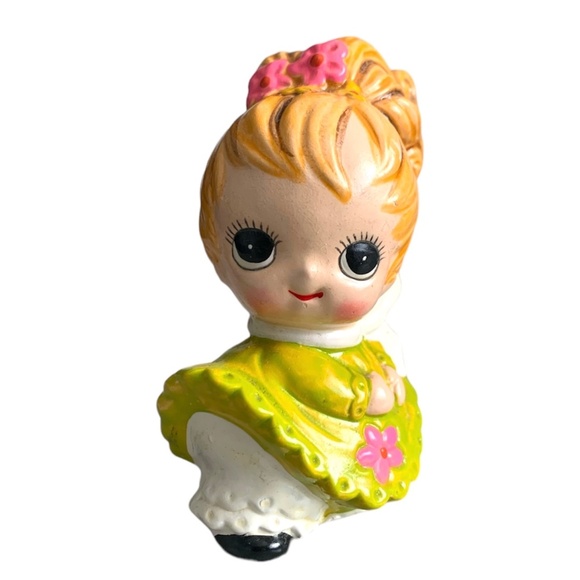 Vintage Josef Original Big Eyed Mod March Birthday Girl - Picture 1 of 1